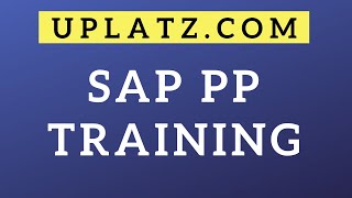 SAP PP Overview