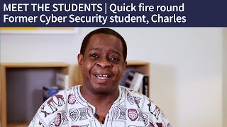 MEET THE STUDENTS | Former Cyber Security student, Charles