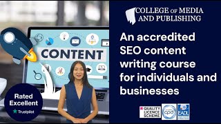 SEO content writing course video