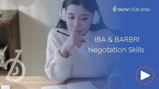 Negotiation Skills by IBA & BARBRI 