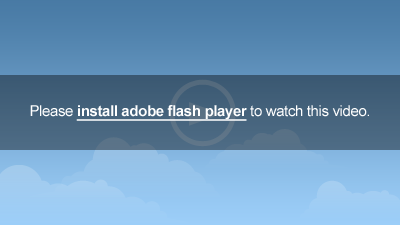 Please install Adobe Flash Player to watch this video