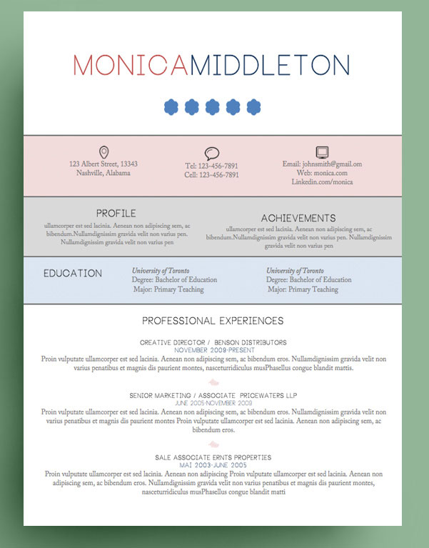 Cv Layout Examples Reed Co Uk