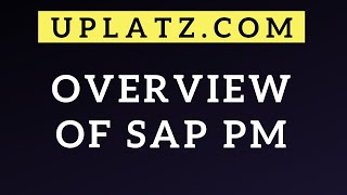 SAP PM Overview