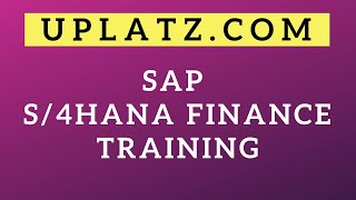 SAP S/4HANA Finance Tutorial
