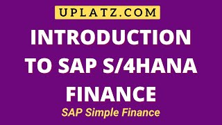 SAP S/4HANA Finance Training