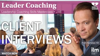 Leader Coaching™ Course Client Interviews