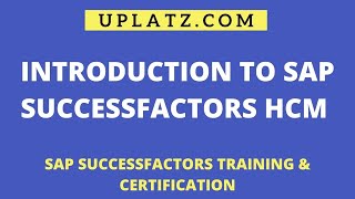 Bundle Course - SAP HCM & SAP SuccessFactors |Uplatz