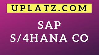 SAP CO (Controlling) | Uplatz