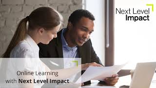 Learn online with Next level Impact