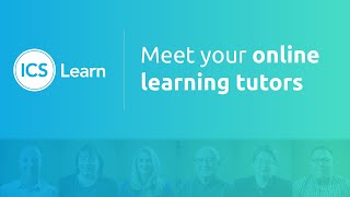 Meet your online learning tutors | ICS Learn