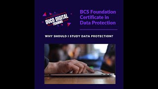 How To Enrol on our BCS Foundations Certificate in Data Protection