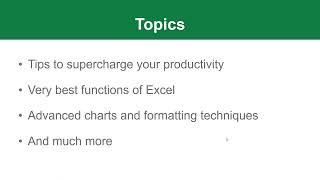 Excel Tricks