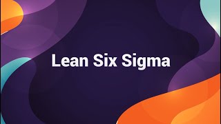 Lean Six Sigma Video from Shane