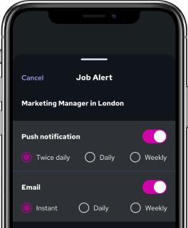 mobile-app-landing-page-job-alert-notification